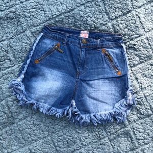 GB Denim Shorts Frayed Ends